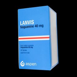 Ланвис (Тиогуанин) таблетки 40мг 25шт в Вологде и области фото